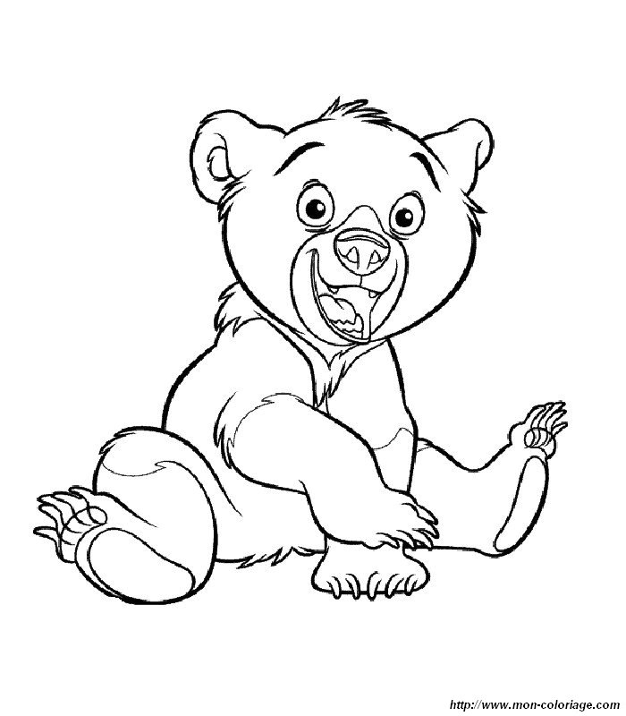 Frere Des Ours Coloriage