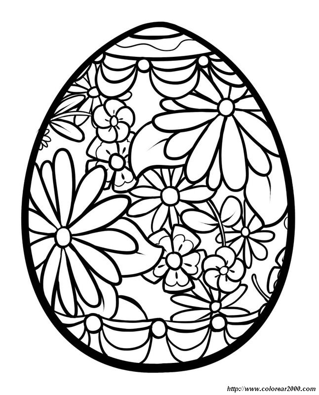 imagen Colorear huevo
