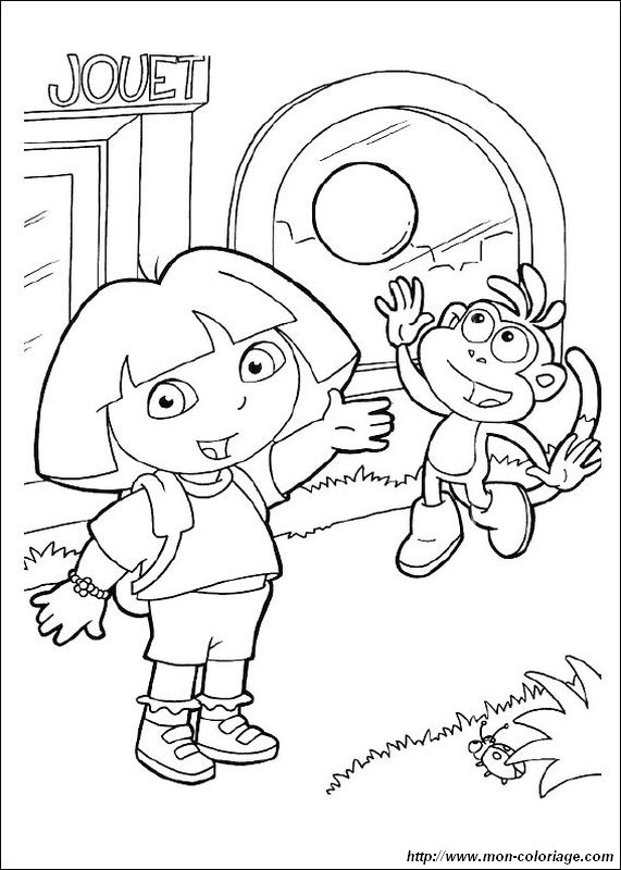 imagen dora y botas juegan pelota