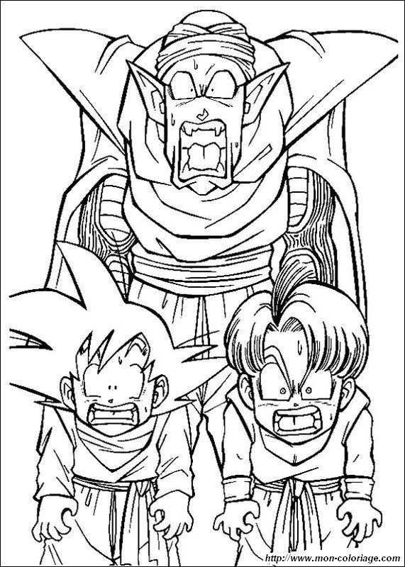 imagen son goten piccolo trunks muecas