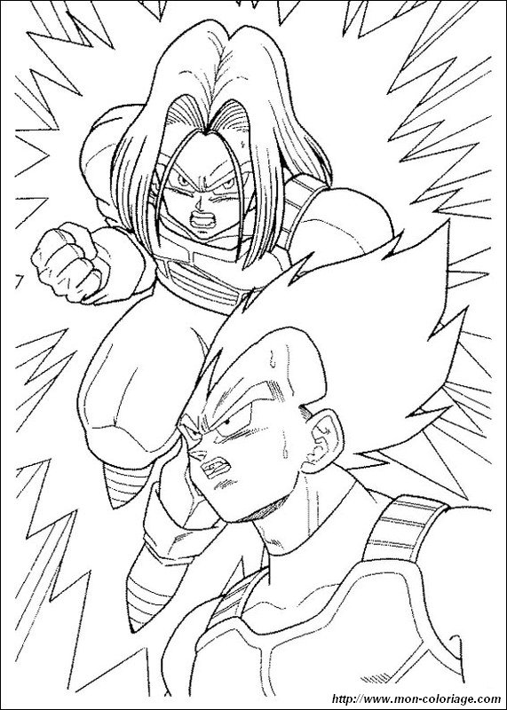 imagen vegeta con su hijo trunks