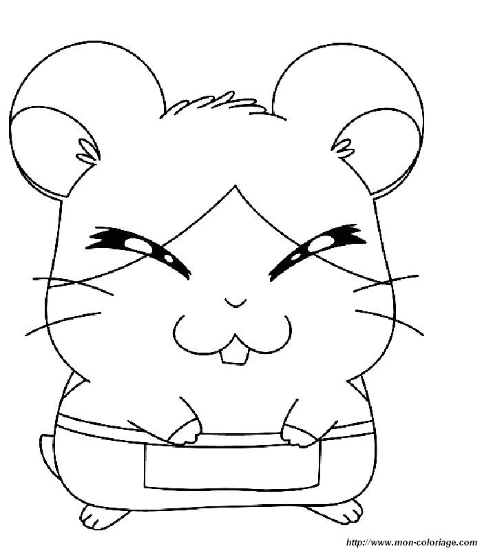 imagen dibujo hamtaro