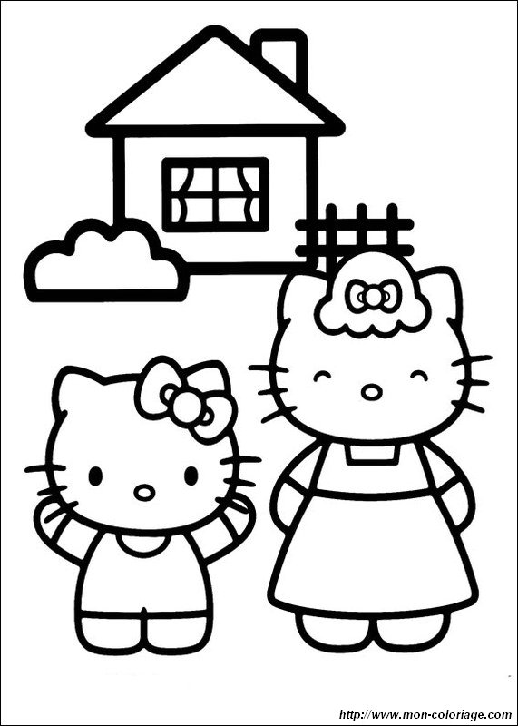 imagen Hello Kitty y su madre
