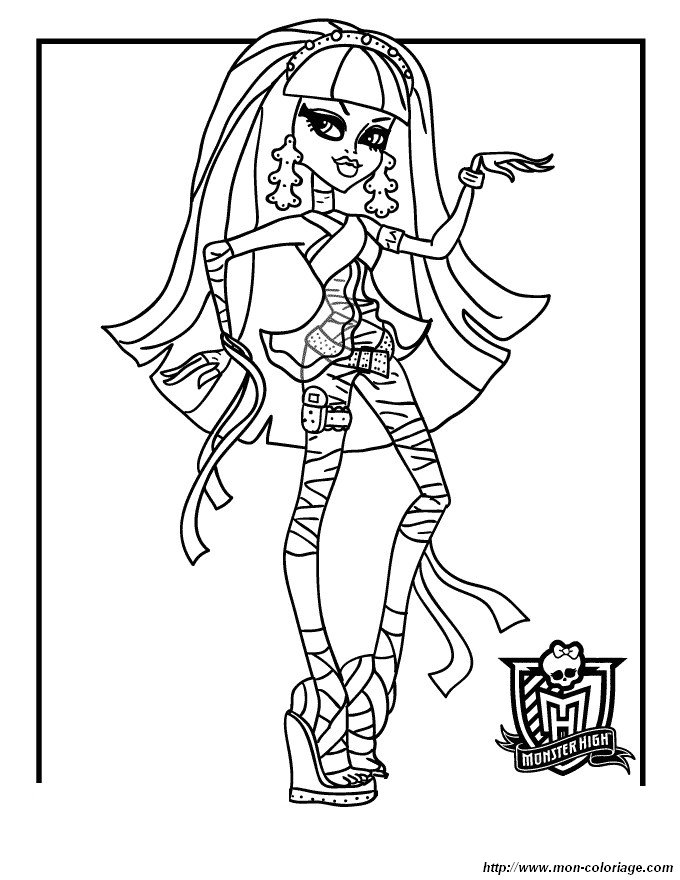 imagen dibujos monster high