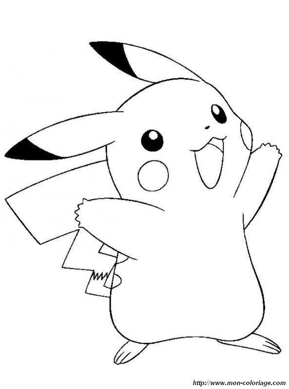 imagen pikachu sonriendo