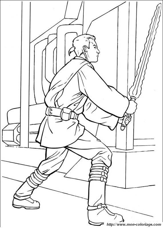 imagen obi wan kenobi en accion